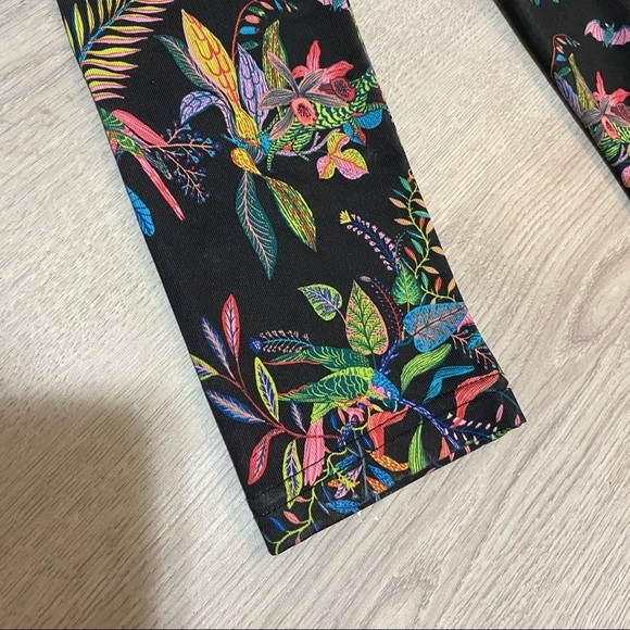 ADIDAS NEO Neon Graphic Print Leggings - 2XS - Picture 4 of 6